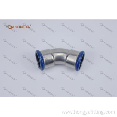 Stainless steel 45 Deg elbow M profile